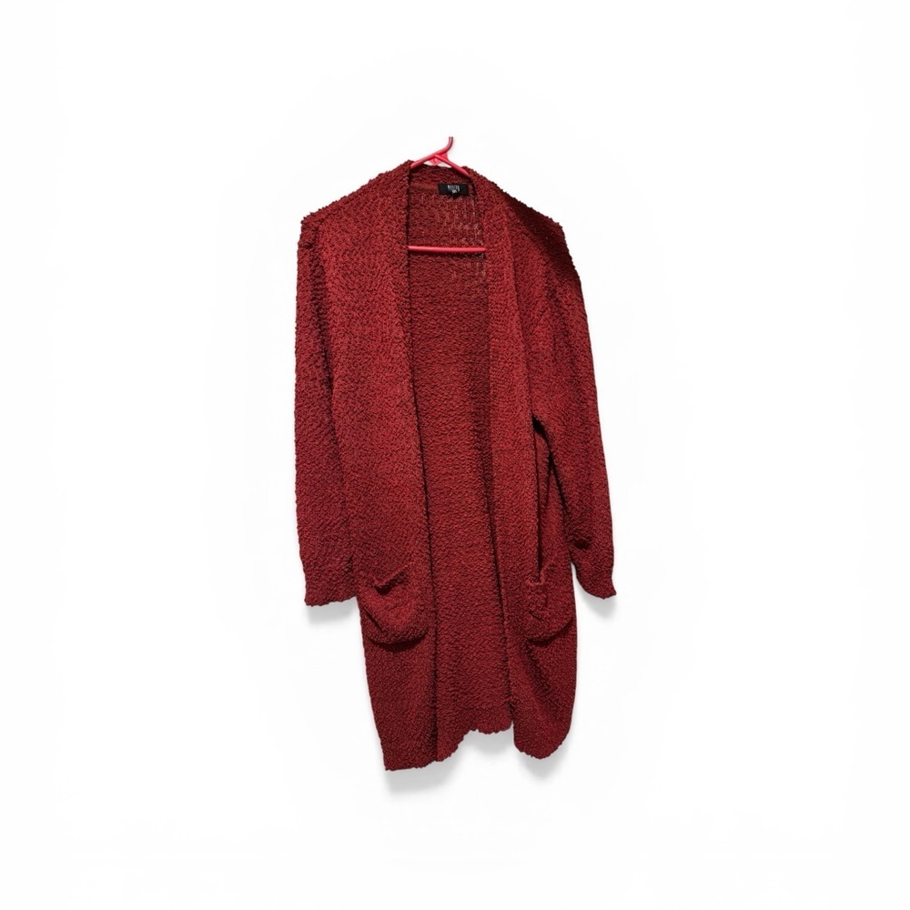 Cozy & Soft Burgundy Women's Cardigan